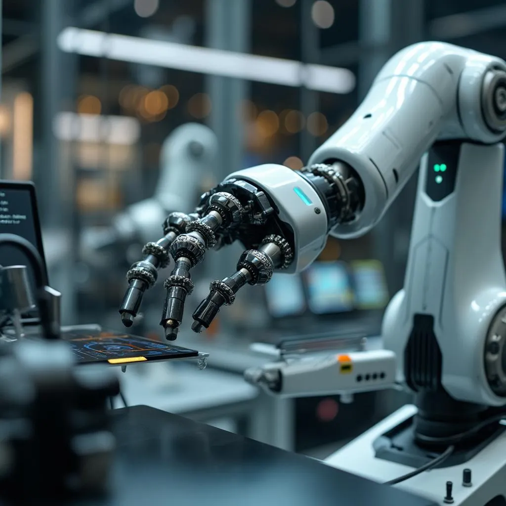 Yapay zeka destekli robotik kol
